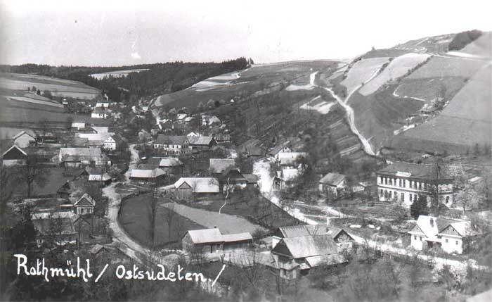 Rothmühl, Ostsudeten