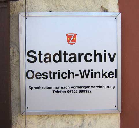 Stadtarchiv Oestrich-Winkel