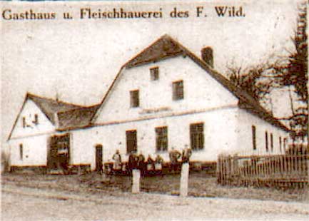 Gasthaus u. Fleischhauerei des F. Wild